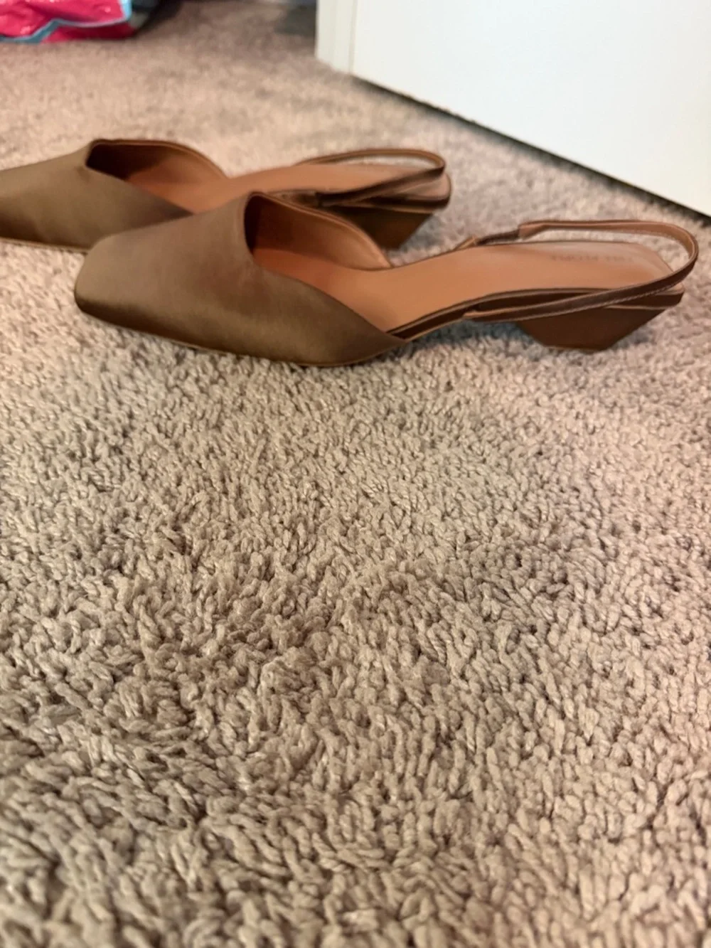 Free People Tan Brown Slingback Flats - Picture 4 of 5
